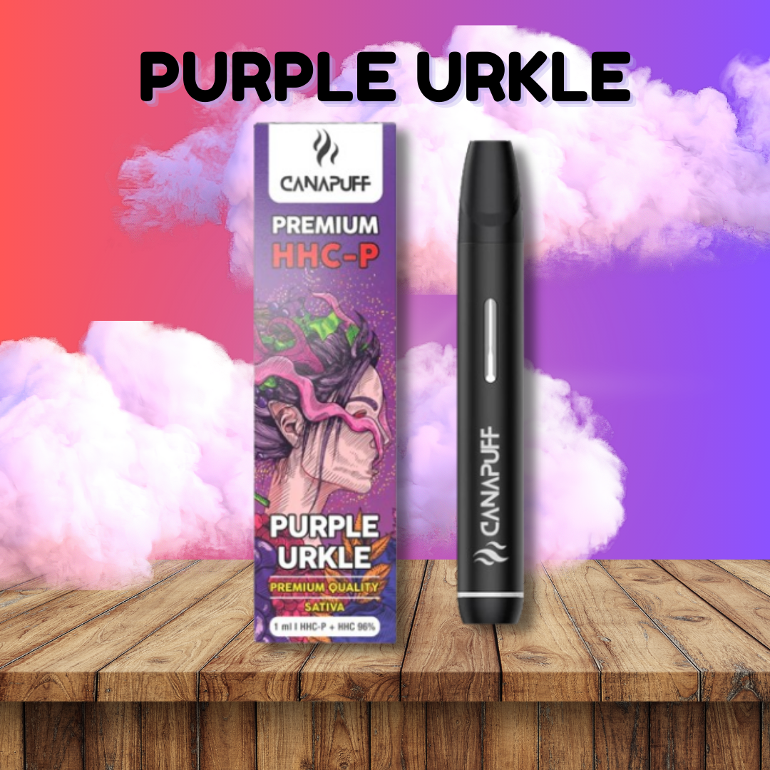 PURPLE URKLE 96% HHC-P - CanaPuff - ONE USE - 1ml